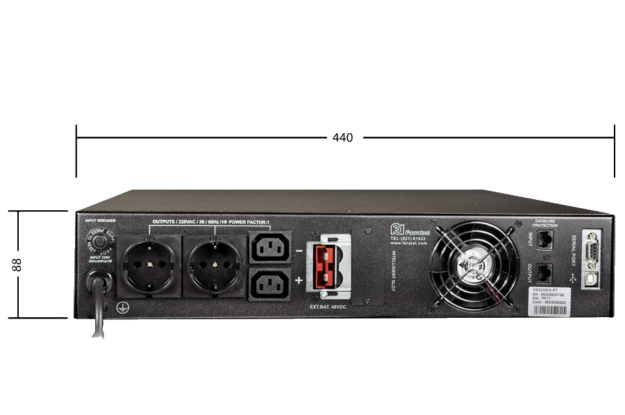 یو پی اس لاین اینتراکتیو 1.5 کاوا فاراتل